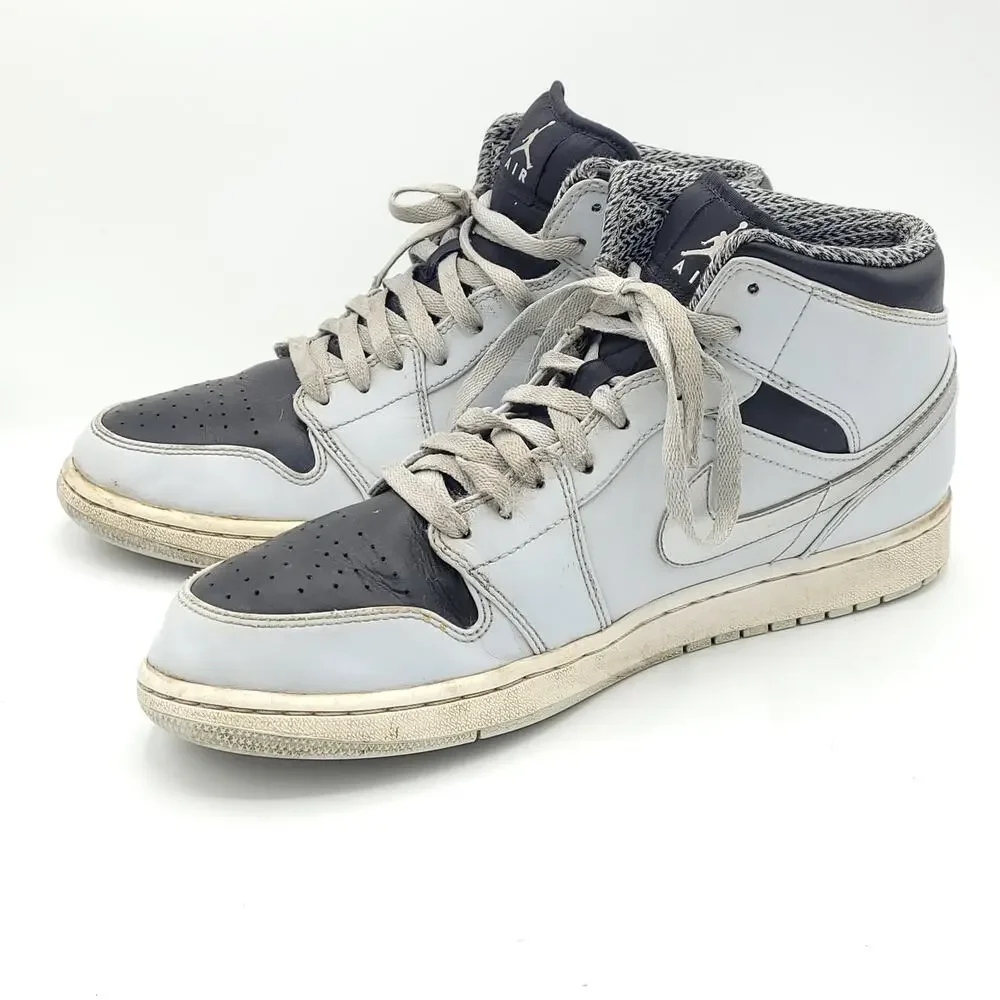 Nike Air Jordan Wolf Grey Metallic Silver Gray 554724-032 Men's size 11.5